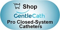 GentleCath Pro Closed-System catheters button